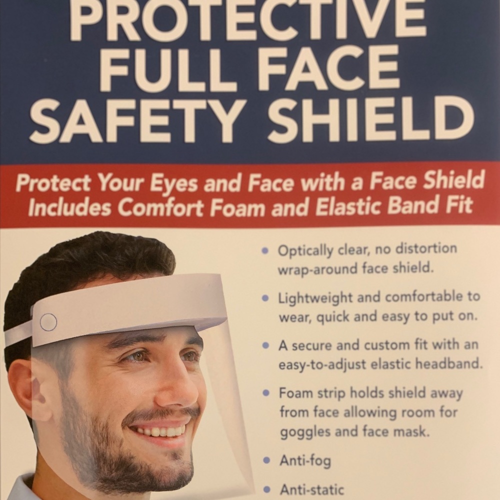 Protective Full Face Safety Shield
